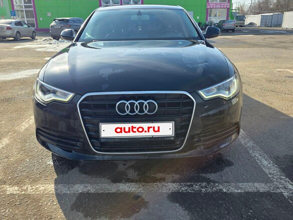 2013 Audi A6 IV (C7), чёрный, 1150000 рублей - вид 2