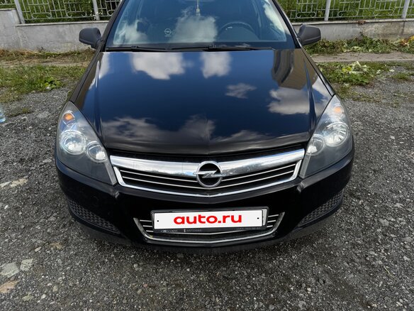 2010 Opel Astra H Рестайлинг, чёрный, 515000 рублей