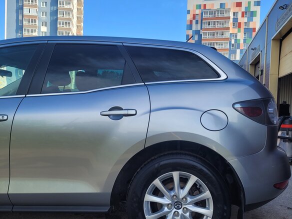 2011 Mazda CX-7 I Рестайлинг, серебристый, 840000 рублей - вид 3