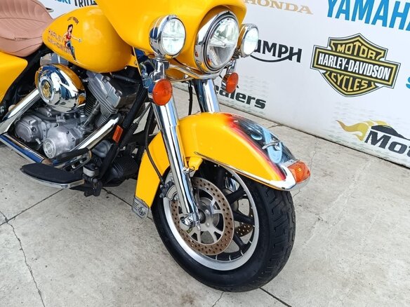2004 Harley-Davidson Electra Glide, жёлтый, 520000 рублей - вид 5