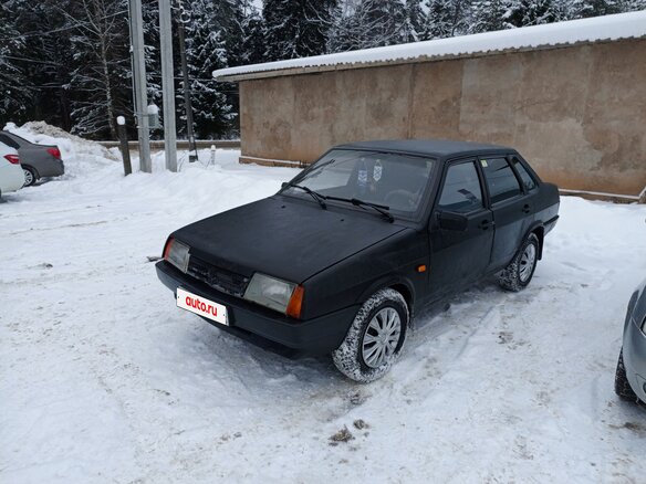 2003 Lada (ВАЗ) 21099, чёрный, 90000 рублей