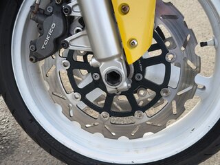 2002 Suzuki GSX-R 600, жёлтый, 400000 рублей, вид 4