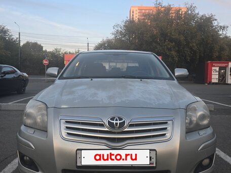 2007 Toyota Avensis II Рестайлинг, серебристый, 735000 рублей, вид 2