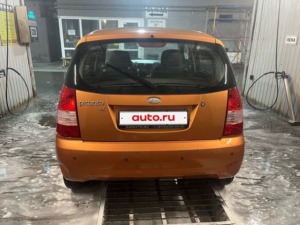 2006 Kia Picanto I, оранжевый, 135000 рублей - вид 4