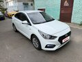 2017 Hyundai Solaris II, белый - вид 3