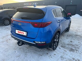 2019 Kia Sportage IV Рестайлинг, синий, 2600000 рублей, вид 4