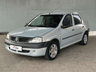 2009 Renault Logan I, серый, 355000 рублей, вид 1