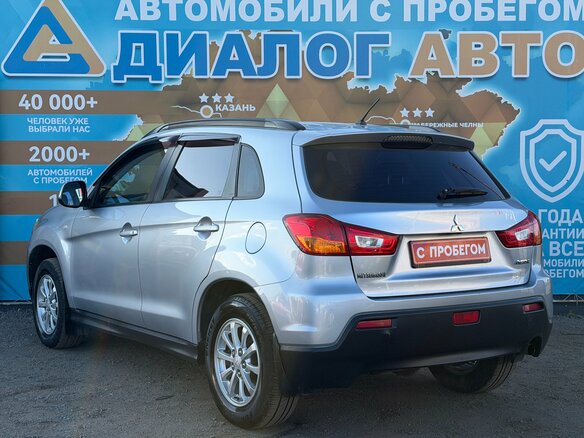 2011 Mitsubishi ASX I, серебристый, 845000 рублей - вид 6