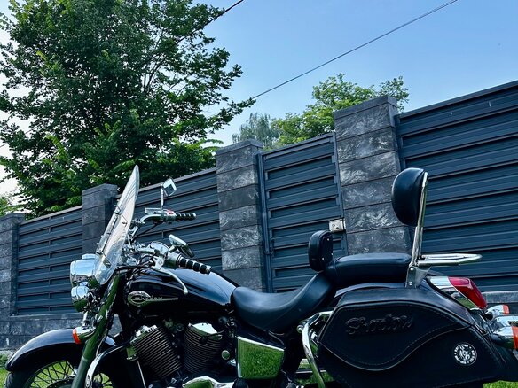 2002 Honda Shadow 750, чёрный, 425000 рублей - вид 5