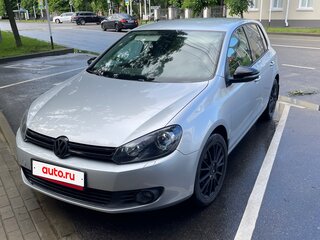 2012 Volkswagen Golf VI, серебристый, 1199999 рублей, вид 1