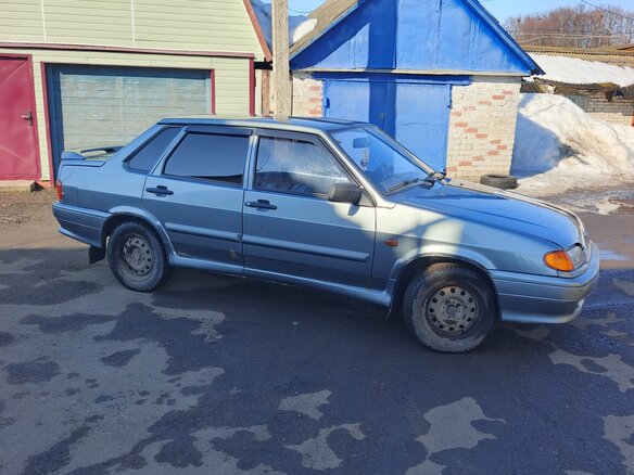 2009 Lada (ВАЗ) 2115, серый, 165000 рублей - вид 9