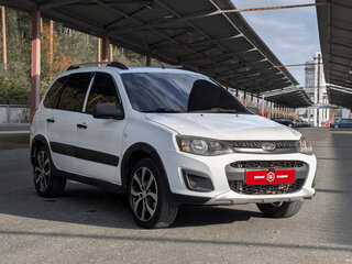2015 Lada (ВАЗ) Kalina Cross II, белый, 599900 рублей, вид 2