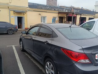 2014 Hyundai Solaris I, серый, 750000 рублей, вид 3