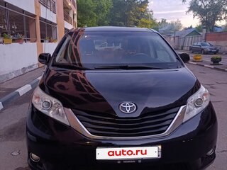 2011 Toyota Sienna III, чёрный, 1730000 рублей, вид 3
