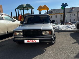 2011 Lada (ВАЗ) 2107, серебристый, 160000 рублей, вид 1