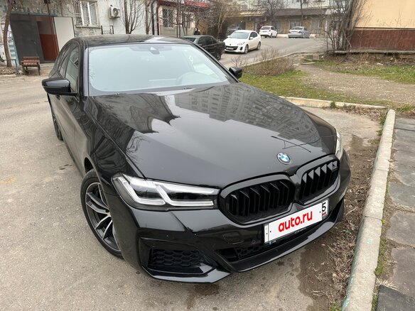 2020 BMW 5 серии 520d xDrive VII (G30/G31/G38) Рестайлинг, чёрный, 3940000 рублей