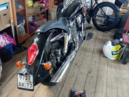 2007 Honda VTX 1300, чёрный, 890000 рублей, вид 5