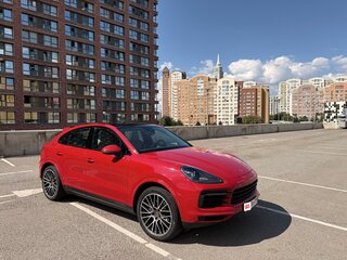 2021 Porsche Cayenne Coupé III, красный, 7987654 рублей, вид 1