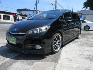 2012 Toyota Wish II Рестайлинг, чёрный, 1190000 рублей, вид 1