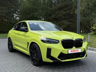 2021 BMW X4 M Competition I (F98) Рестайлинг, жёлтый, 5950000 рублей, вид 3