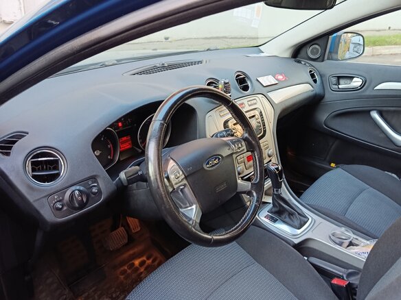 2007 Ford Mondeo IV, синий, 870000 рублей - вид 3