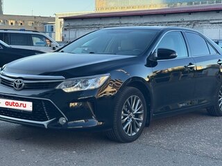 2016 Toyota Camry VII (XV50) Рестайлинг, чёрный, 2280000 рублей, вид 5