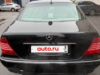 2000 Mercedes-Benz S-Класс 600 Long IV (W220), чёрный, 2222222 рублей, вид 3