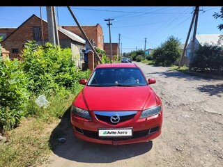 2006 Mazda 6 I (GG) Рестайлинг, красный, 380000 рублей, вид 1