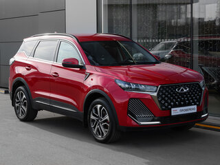 2024 Chery Tiggo 7 Pro Max I Рестайлинг, красный, 1749000 рублей, вид 3