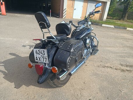 2006 Yamaha XVS650 Drag Star, чёрный, 440000 рублей, вид 1