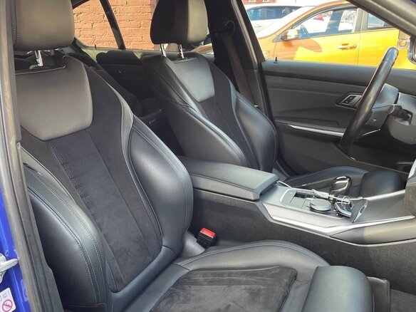 2019 BMW 3 серии 320d xDrive VII (G2x), синий, 3500000 рублей - вид 5