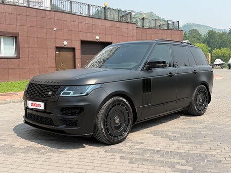 2017 Land Rover Range Rover IV, чёрный, 6000000 рублей, вид 2