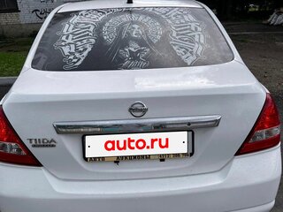 2007 Nissan Tiida Latio I, белый, 505000 рублей, вид 2