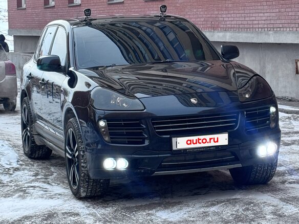 2008 Porsche Cayenne S I Рестайлинг (957), чёрный, 1550000 рублей - вид 8