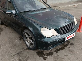 2001 Mercedes-Benz C-Класс 200 II (W203), зелёный, 270000 рублей, вид 3