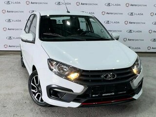 2025 Lada (ВАЗ) Granta Sport I Рестайлинг, белый, 1637000 рублей, вид 3