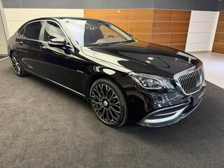 2017 Mercedes-Benz Maybach S-Класс 450 I (X222) Рестайлинг, чёрный, 5200000 рублей, вид 3