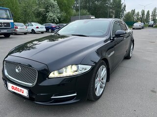 2012 Jaguar XJ IV (X351), чёрный, 1900000 рублей, вид 2