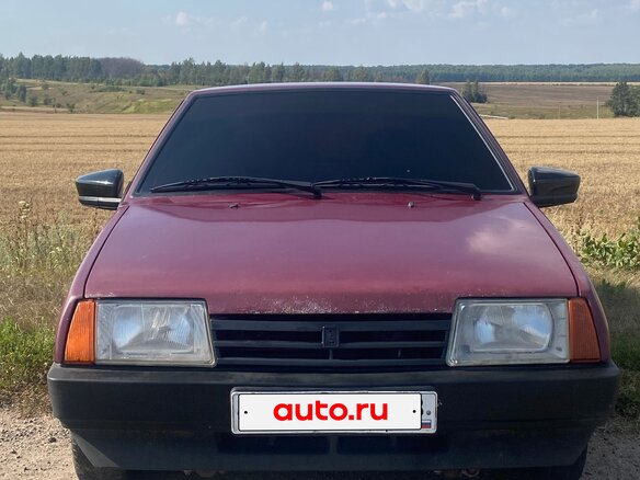 2000 Lada (ВАЗ) 2109, красный, 105000 рублей