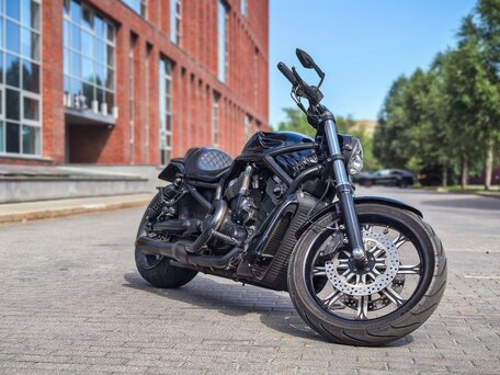 2006 Harley-Davidson V-Rod, чёрный, 1190000 рублей, вид 2
