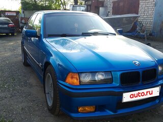 1994 BMW 3 серии 318i III (E36), синий, 1150000 рублей, вид 4