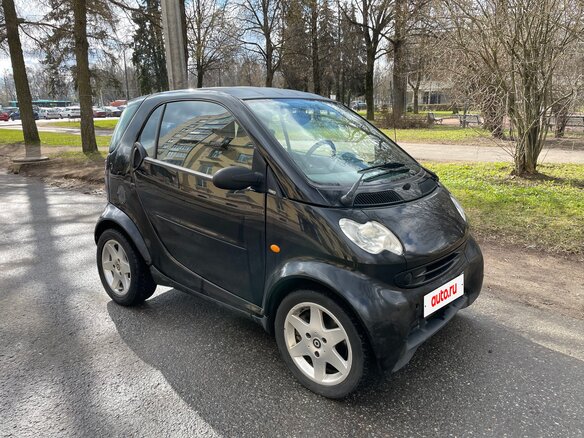 2004 Smart Fortwo City-Coupe I, чёрный, 399999 рублей - вид 1