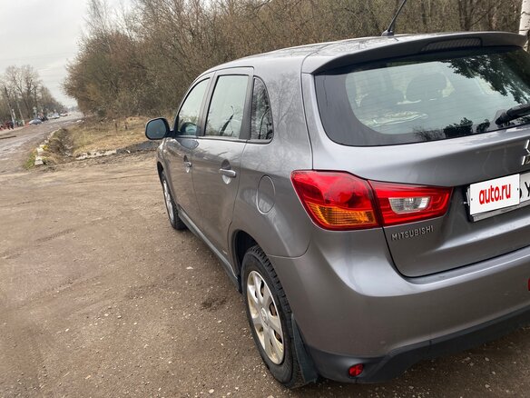 2013 Mitsubishi ASX I Рестайлинг, серый, 980000 рублей - вид 2
