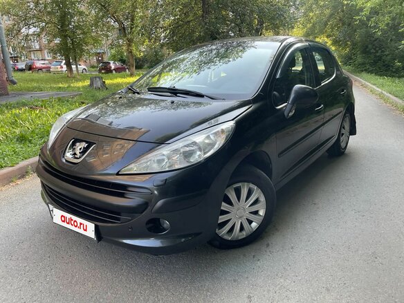 2008 Peugeot 207 I, чёрный, 329000 рублей - вид 1