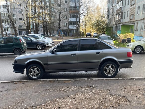 1991 Audi 80 V (B4), серый, 370000 рублей - вид 8