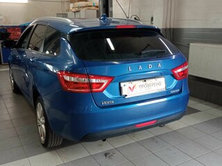 2020 Lada (ВАЗ) Vesta SW I, синий, 1092000 рублей, вид 4