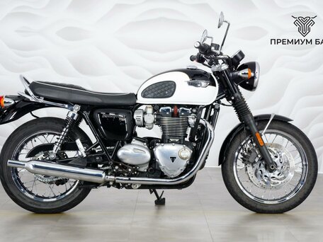 2016 Triumph Bonneville T120, белый, 917000 рублей, вид 1