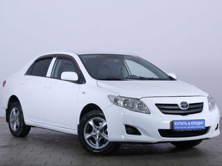 2008 Toyota Corolla X (E140, E150), белый, 849000 рублей, вид 1