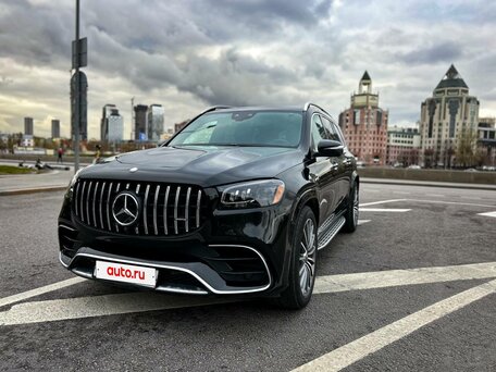 2023 Mercedes-Benz GLS AMG 63 AMG II (X167) Рестайлинг, чёрный, 19989000 рублей, вид 4