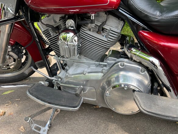 2007 Harley-Davidson Electra Glide, красный, 635000 рублей - вид 14